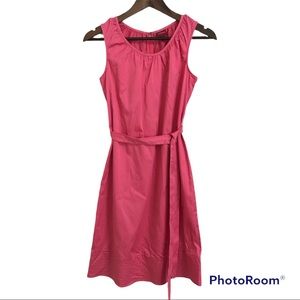 Merona Pink Sleeveless Crew Neckline A-line Shift Dress Size S/P